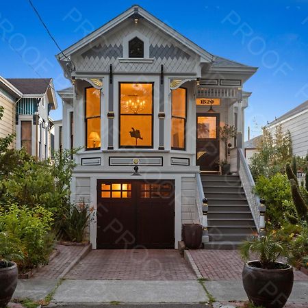 Garden Level Flat In 1885 Queen Anne Victorian Cottage In Alameda Exteriör bild